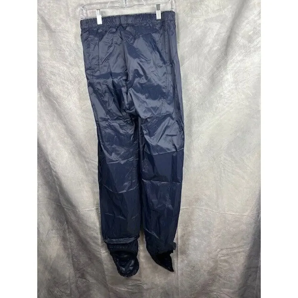 2 PC Yellow Safety RainSuit, Rain Jacket With Hoodie and Pants, Top-S Pants-XS